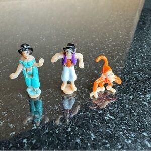 Polly Pocket Disney Aladdin Vintage Bluebird Figures